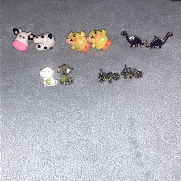 Animal earring set - Picture 1 of 6